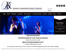 Tablet Screenshot of dannykramer.com